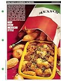  : McCall's Cooking School Recipe Card: Main Dishes 8 - Beef Stew, La Fonda del Sol (Replacement McCall's Recipage or Recipe Card For 3-Ring Binders)