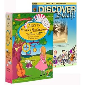 Alice in Vivaldi's Four Seasons and Discover Bach! Music Games 