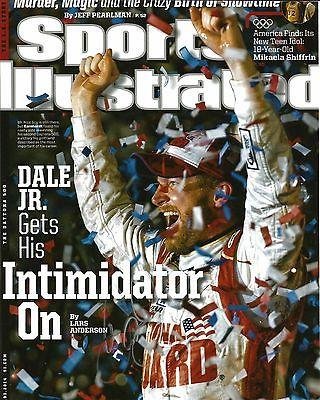 Dale Earnhardt Jr. Signed Photograph - 2014 DAYTONA 500 WINNER SPORTS ILLUSTRATED 8x10 - Autographed Photos