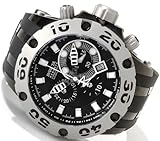 Invicta Men's 0912 Subaqua Reserve Chronograph Black Dial Black Polyurethane Watch