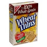 Wheat Thins, 100% Whole Grain, 10-Ounce Boxes (Pack of 6)