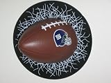 NEW YORK GIANTS Shatter FootBall WINDOW CLING Decal
