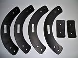Genuine OEM MTD Auger 6 Piece Paddle Set, (2) 735-04032, (4) 735-04033. MTD Number For Set Is 753-04472