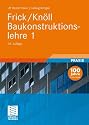Frick/Knöll Baukonstruktionslehre 1