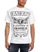 Famous Stars and Straps Men's Way Ahead Mens Tee, White/Black, XX-Large