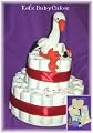 1 Tier Stork Diaper Cake