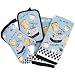 Breakfast Necessities Kitchen Towels and Potholders - Set of 4