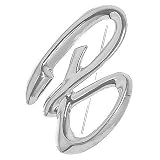 Sterling Silver Letter B Initial Pin