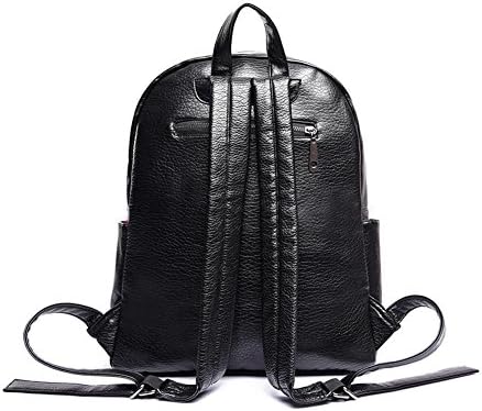 Tinskin Popular Cool Monster Shopping Leather Backpack for Women Brown