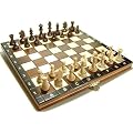 Schach Schachspiel Schachset aus Holz Kassette