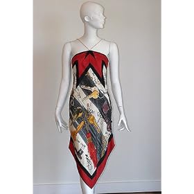 Diane von Furstenberg Scarf Dress in Keys