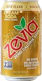 Zevia All Natural Soda, Cream Soda, 12-Ounce Cans (Pack of 24)