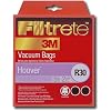 Filtrete Hoover R30 plus MicroAllergen Bags, 5 Bags and 2 Filters Per Pack