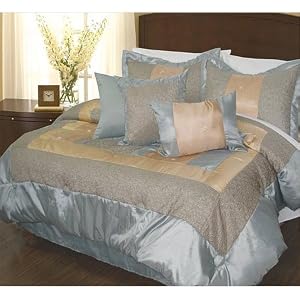Michelle Eleven Piece Bedding Set, Full by SmartBargains
