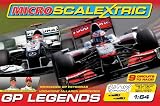 Micro Scalextric G1070 GP Legends 1:64 Scale Race Set