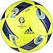 adidas Performance Euro 16 Glider Soccer Ball, Solar Yellow/Collegiate Royal/Night Indigo, Size 5