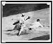 Historic Print (S): [Ball player sliding into base as fielder reaches to apply tag during baseball game]