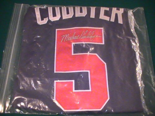 MICHAEL CUDDYER SIGNED AUTOGRAPHED MINNESOTA TWINS JERSEY W/ HOLOGRAM + COA
