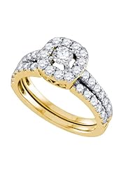 1.50CT-DIA 0.50CT-CRD BRIDAL SET