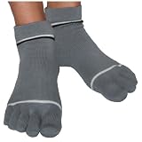 ToeSox Sport / Sandal Toe Socks, Organic Cotton