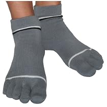 ToeSox Sport / Sandal Toe Socks, Organic Cotton