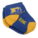 NCAA Delaware Fightin' Blue Hens Infant Royal Blue-Gold Team Logo Bootie Socks