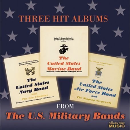 CD-Charts  Music : Three Hit Albums from the Us Military Bands