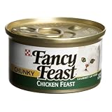 Fancy Feast Gourmet Cat Food, Chunky Chicken Feast, 3-Ounce Cans (Pack of 24) by Fancy Feast