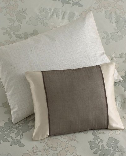 Calvin Klein Petals Decorative Pillow Punched Linen