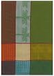 Waffle Weave 100% Cotton Dragonfly Kiwi Green Dishtowel 18" X 28" Set / 6