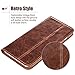 iPhone 6s/6 Plus Case, Benuo [Vintage Book Series] [Card Holder] Genuine Leather Case [Ultra Soft], Protective Folio Case Flip Cover with Stand Function for Apple iPhone 6s/6 Plus 5.5 inch (Brown)