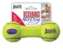 KONG Air Dog Squeaker Dumbbell Dog Toy, Large, Yellow