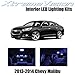 XtremeVision Chevy Malibu 2013-2014 (5 Pieces) Blue Premium Interior LED Kit Package + Installation Tool Tool