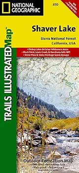 TI Map #810- Shaver Lake/Sierra National Forest