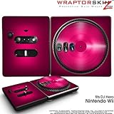 DJ Hero Skin Colorburst Hot Pink fits Nintendo Wii DJ Heros (DJ HERO NOT IN ....