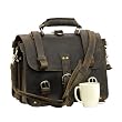 A Dark Coffee Brown Leather Briefcase, Backpack, Handbag They'll Fight Over When You're Dead