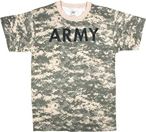 Mens Acu Digital ''army'' T-shirt - 3x
