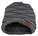 ANGELA & WILLIAM Women's Casual Knit Multi Purpose Winter Thick Warm Slouchy Headwrap Beanie Cap Hat