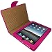 Piel Frama Premium Leather Case with SNAP Closure for the Apple iPad (1st Generation) (Pink)