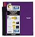 Five Star Spiral Notebook, College Ruled, 1 Subject, 8.5 x 11 Inches, 100 Sheets, Corner Tabs, Assorted Colors (08188)