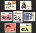 Vintage Vespa Classic Scooter 1958 1959 1960 1963 1964 1966 Collectors Cards