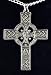 Celtic Cross Necklace Nordic Gothic Warrior God King Sheamus