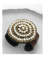 Cuff Bracelet In Brass