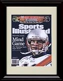 Framed Tom Brady Sports Illustrated Autograph Print - 2/7/2005