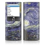Van Gogh - Starry Night Design Protective Decal Skin Sticker for Apple iPod nano 4G (4th Generation) Player