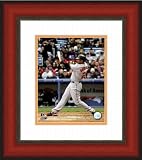 Framed Nick Markakis Photograph - Cherry Double Mat
