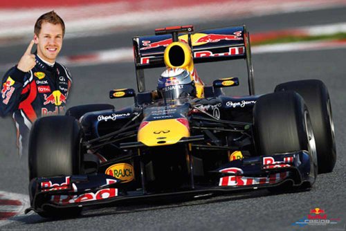 Empire 399687 Formel 1 - Red Bull Racing F1 - Vettel Poster - 91.5 x 61 cm Preisvergleich