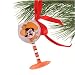 Oklahoma State Cowboys Hand-Painted Mini Wine Glass Christmas Ornament