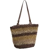 Magid Crocheted Corn Husk Tote