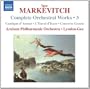Markevitch: Complete Orchestral Works, Vol. 3
